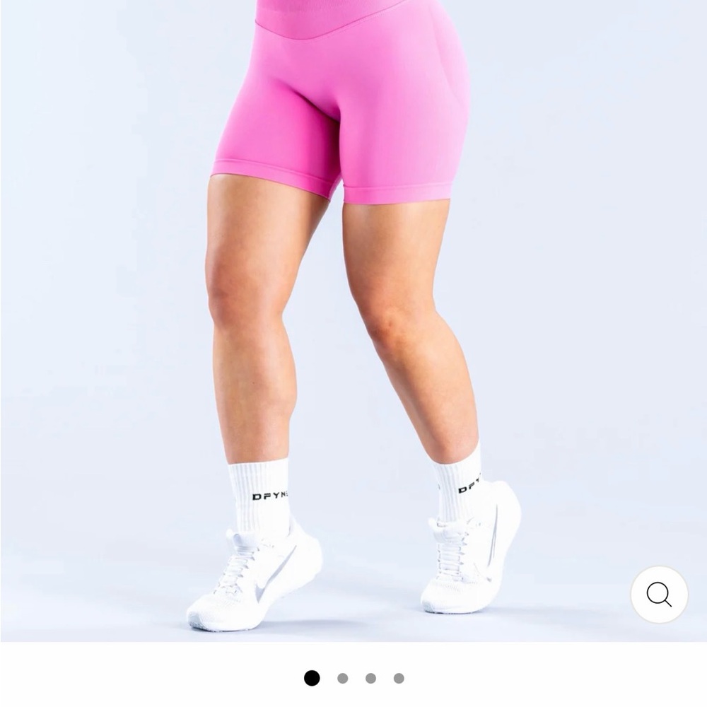 Vibrant Pink Women's Bike Shorts